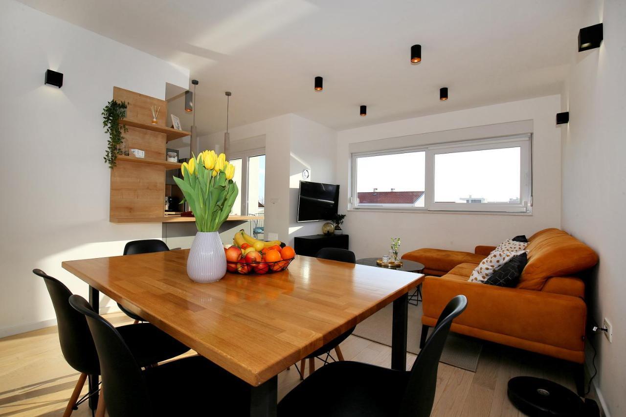 Esso Roof Terrace Apartment Zadar Bagian luar foto