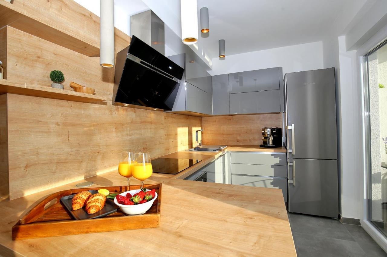 Esso Roof Terrace Apartment Zadar Bagian luar foto