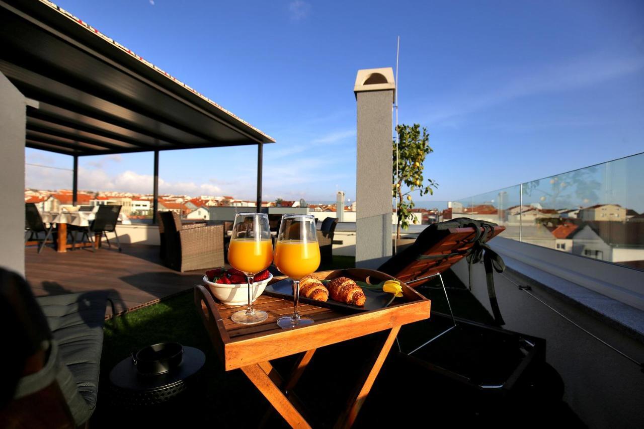 Esso Roof Terrace Apartment Zadar Bagian luar foto