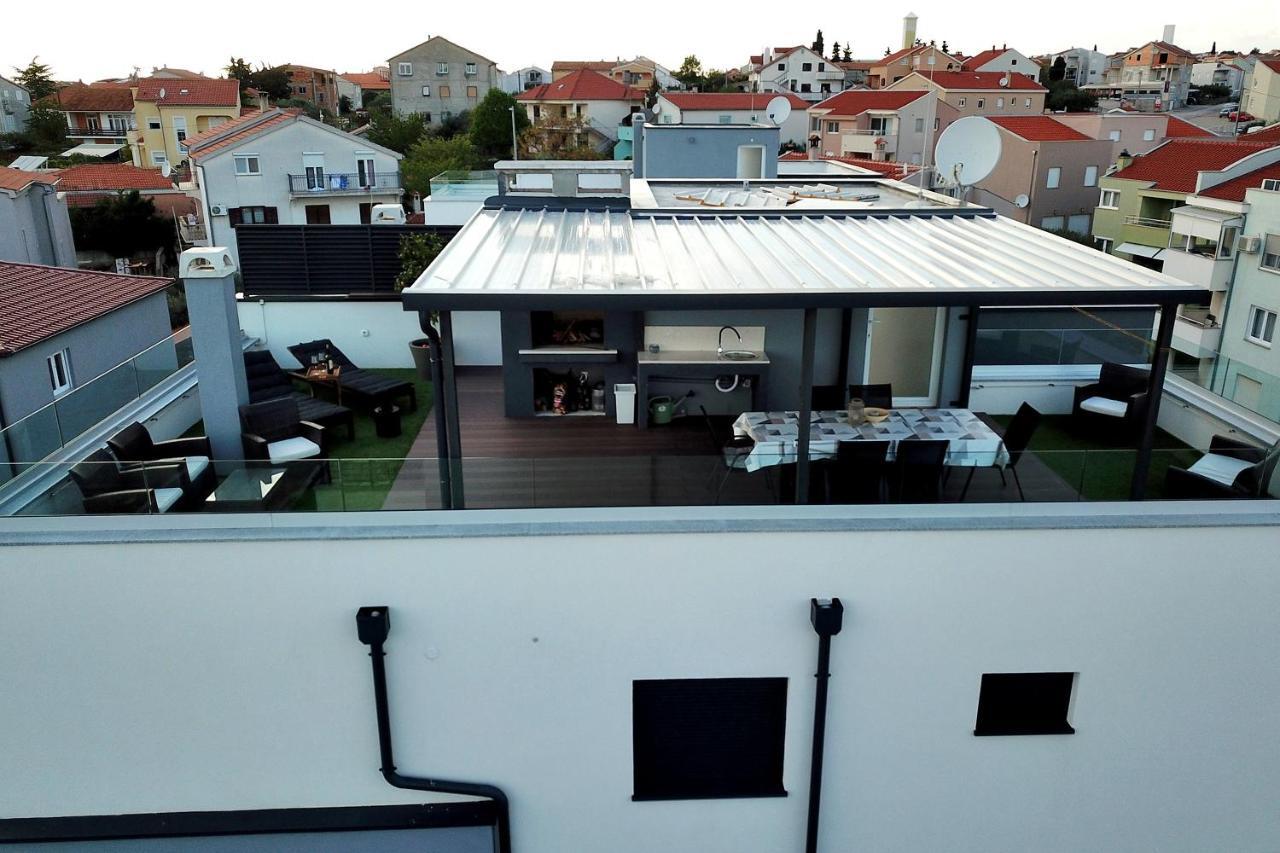 Esso Roof Terrace Apartment Zadar Bagian luar foto
