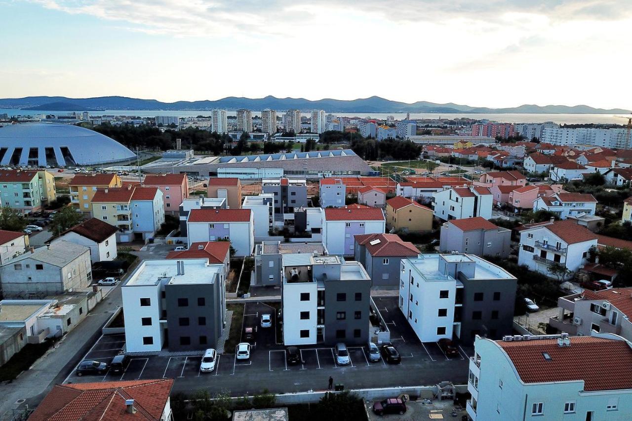 Esso Roof Terrace Apartment Zadar Bagian luar foto