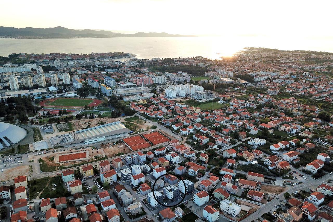Esso Private Roof Terrace Zadar Bagian luar foto