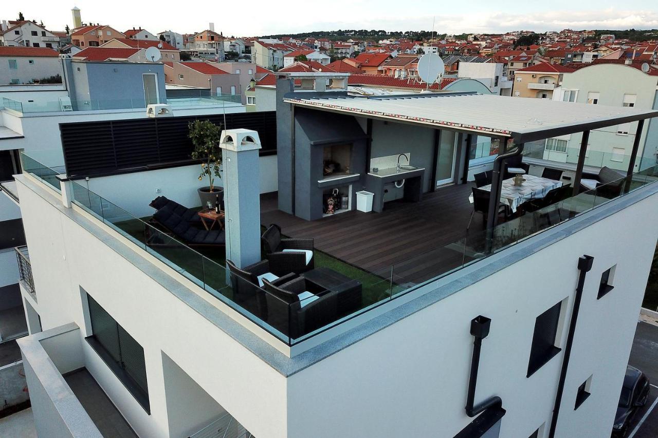 Esso Private Roof Terrace Zadar Bagian luar foto