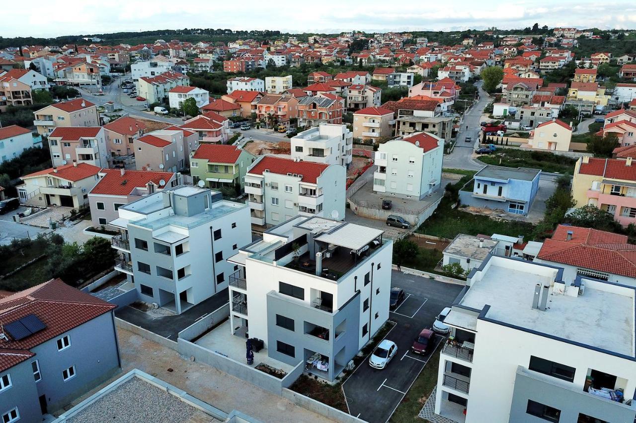 Esso Private Roof Terrace Zadar Bagian luar foto